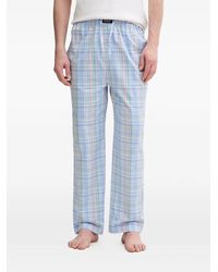 Polo Ralph Lauren - Plaid Drawstring Pajama Trousers - Lyst