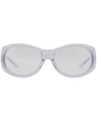 Courreges - Hybrid 01 Oval-frame Sunglasses - Lyst
