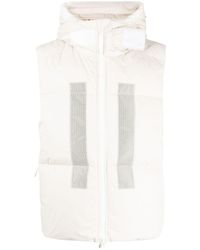 Stone Island - Tone Island Hooded Quilted Gilet - Lyst