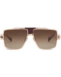 Balmain - Idol Geometric-Frame Sunglasses - Lyst