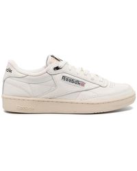 Reebok - Club C Lace-up Leather Sneakers - Lyst