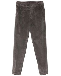 Eleventy - Corduroy Pleated Trousers - Lyst