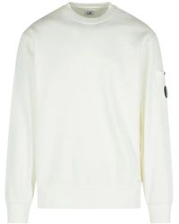 C.P. Company - Pocket-Patch Crew Neck Sweatshirt - Lyst