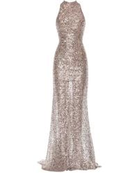Bronx and Banco - Tessa Halterneck Gown - Lyst