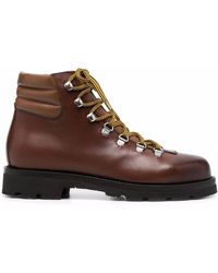 SCAROSSO - Catherine Lace-Up Boots - Lyst