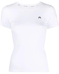 Marine Serre - Organic Cotton T-Shirt - Lyst