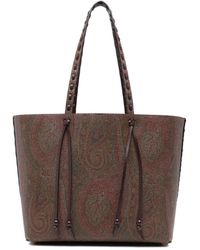Etro - Borsa A Spalla Con Motivo Paisley Jacquard - Lyst