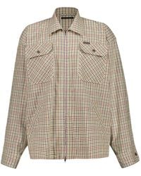 Balenciaga - チェック シャツジャケット - Lyst