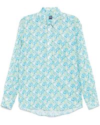 Fedeli - Paisley-Print Shirt - Lyst