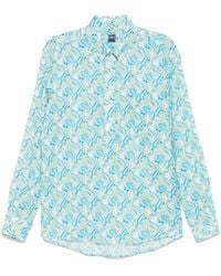 Fedeli - Paisley-Print Shirt - Lyst