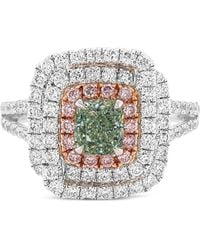 HYT Jewelry - Square-Design Diamond Ring - Lyst