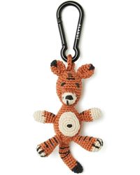 Alanui - Tiger Crochet Key Holder - Lyst