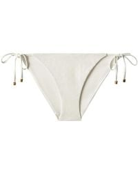 Jimmy Choo - Ariah Logo-Print Bikini Bottoms - Lyst