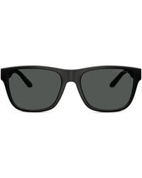 Emporio Armani - Logo-Print Sunglasses - Lyst