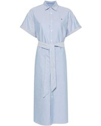 Polo Ralph Lauren - Polo Pony-embroidered Shirt Dress - Lyst