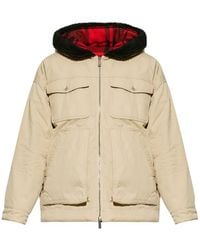 DSquared² - Logo-Patch Hooded Jacket - Lyst