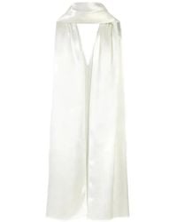 A Line - Sage Satin-Finish Shawl - Lyst