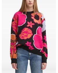 Desigual - Trui Met Ronde Hals - Lyst