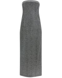 Ermanno Scervino - Rhinestone Dress - Lyst