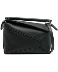 Loewe - Puzzle Edge Mini Leather Handbag - Lyst