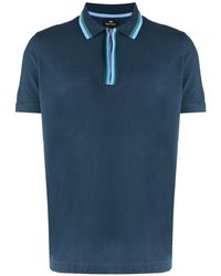 PS by Paul Smith - Logo Coton Polo Shirt - Lyst