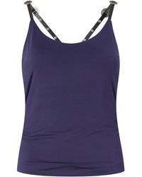 Pinko - Top Con Spalline Con Borchie - Lyst