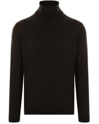 Roberto Collina - Turtleneck Merino Wool Sweater - Lyst