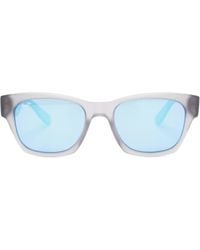 Maui Jim - Valley Isle Sonnenbrille Mit Eckigem Gestell - Lyst