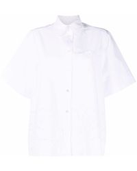 P.A.R.O.S.H. - Short-sleeved Button-up Shirt - Lyst