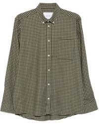 Les Deux - Check Flannel Shirt - Lyst