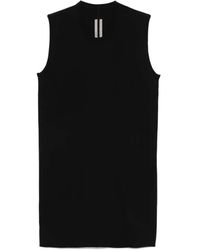Rick Owens - Round-Neck Sleeveless Vest - Lyst