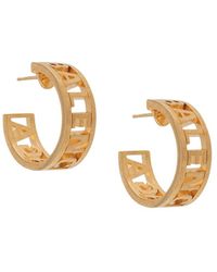 Balenciaga Oorbellen Met Logo - Meerkleurig