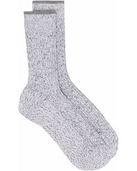 Brunello Cucinelli - Tonal Knitted Socks - Lyst