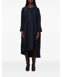 Fabiana Filippi - Zip-Fastening Kaftan Midi Dress - Lyst