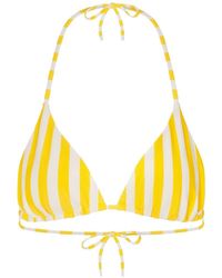 Simon Miller - Bwai Striped Bikini Top - Lyst