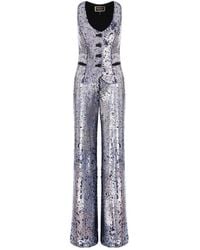 MITILIANE COUTURE - Sequin-Button Gilet - Lyst