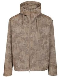 Herno - Jacquard Hooded Jacket - Lyst