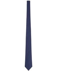 Fursac - Geometric-Pattern Silk Tie - Lyst