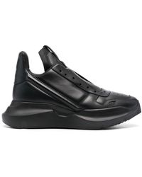 Rick Owens - Geth Leather Sneakers - Lyst