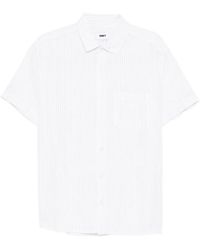 Obey - Pinstripe Short-Sleeve Shirt - Lyst