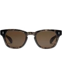 PETER AND MAY - Square Frame Sunglasses - Lyst