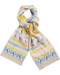 Chinti & Parker - Peanuts Fair Isle Scarf - Lyst