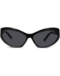 VAQUERA - Logo-Print Cat-Eye Sunglasses - Lyst