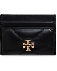Tory Burch - Tarjetero con placa del logo - Lyst