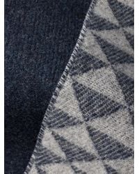 Prada - Sciarpa Symbole Con Frange - Lyst