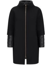 Herno - Layered Zip-Up Coat - Lyst