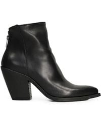 METISSE - Rear-Zip Ankle Boots - Lyst