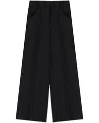 Theory - Flared Trousers - Lyst