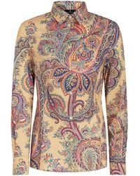 Etro - Paisley-print Buttoned Shirt - Lyst