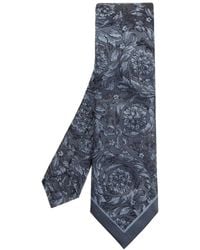 Versace - Corbata con motivo Barocco en jacquard - Lyst